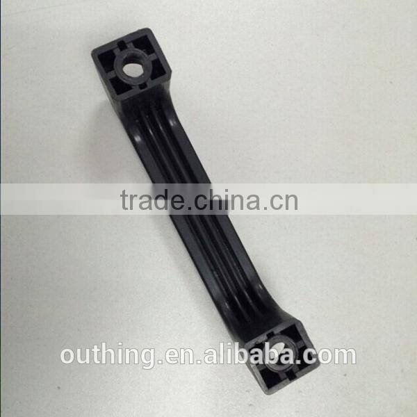 china manufacturer custom flexible black ABS plastic handle