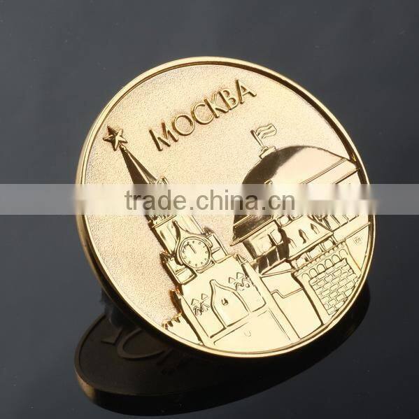 Wholesale Gold Cheap Custom Metal Challenge Coin