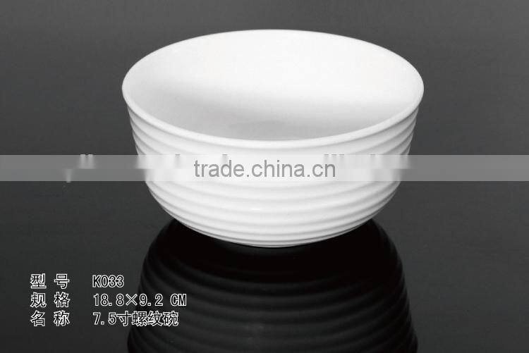 hot selling factory offer 100% Melamine unbreakable plastic bowl with lid