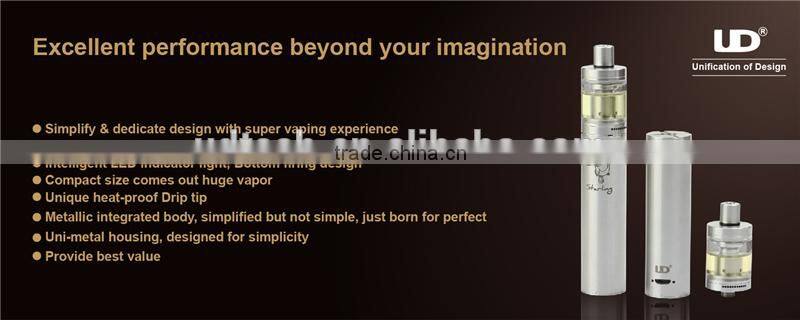 2016 Newest products Starling kit box mod with Rosary RTA tank eletronic cigarette