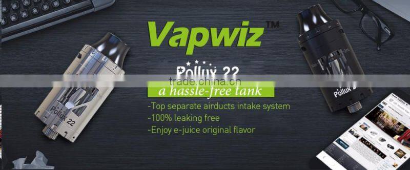 Good quality Youde Second Brand VAPWIZ Pollux 22mm atomizer tanks