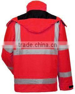 high reflective safety jacket ,waterproof reflective working jacket ,3M safety jacket for worker