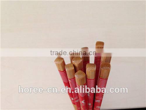 22.5 CM long SGS certified healthy food grade bamboo wooden painted chopsticks