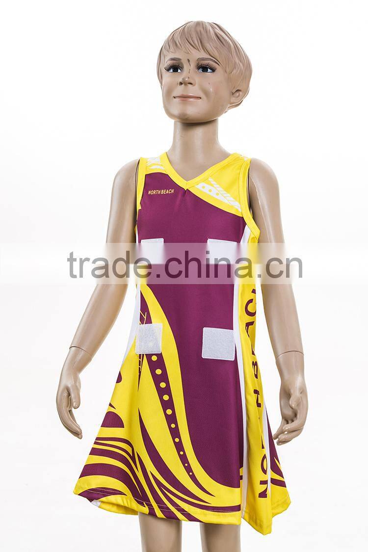 Fashion Women's Netball Jersey Dresses Clothing