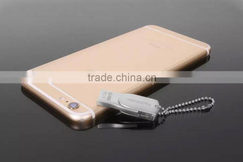 2016 Hot Sales mini swivel OTG USB Flash Drive For Mobile Phone