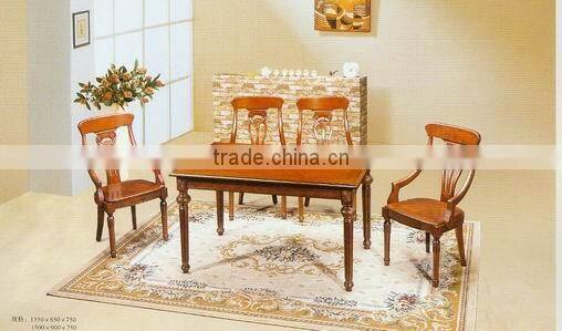 dinning design table and chairs