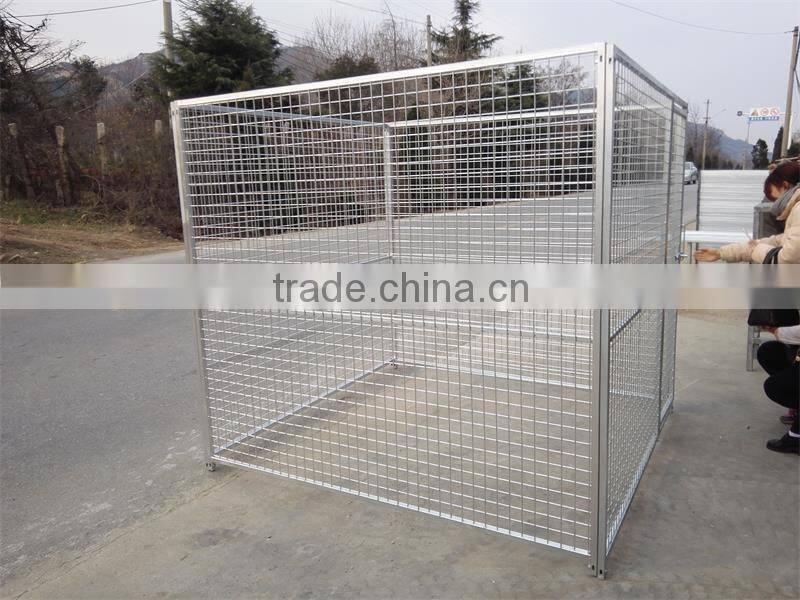good quality foldable wire mesh dog cage