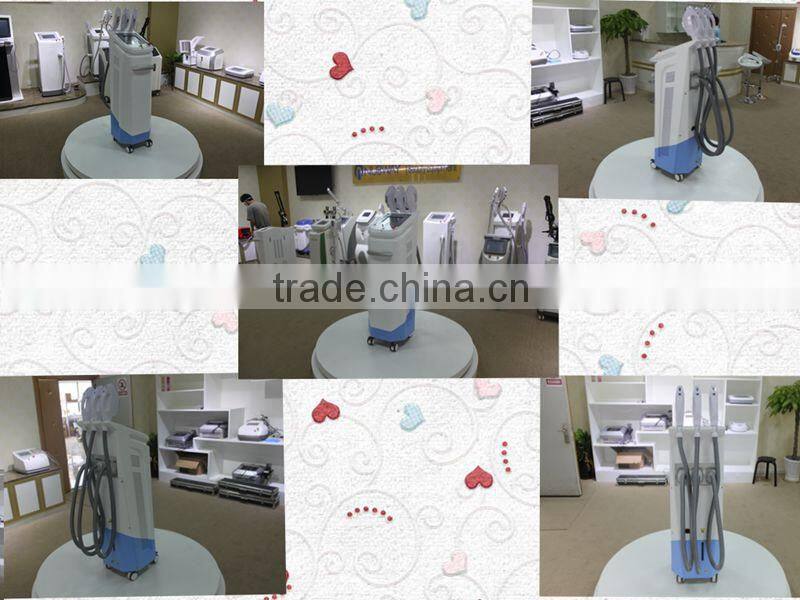 3 handle 1800w Multifunctional hair removal ipl+rf elight