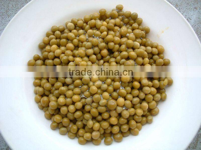 Good taste canned green peas new item