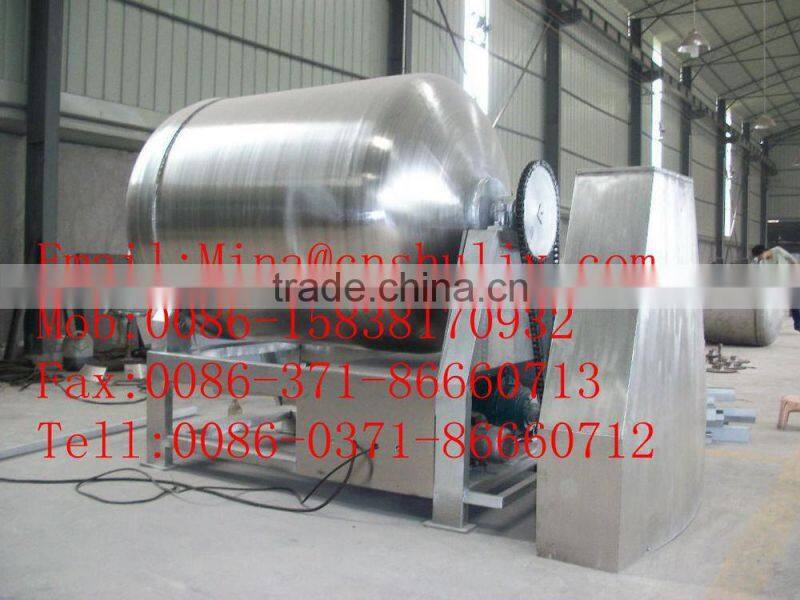 vacuum stainless steel mixing machine with cooling device/rolling and kneading machine for chiken