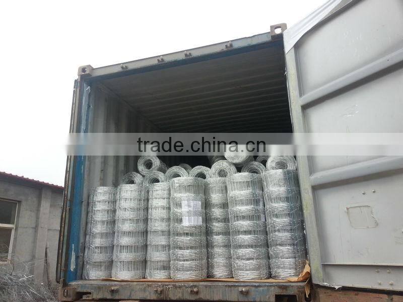 high quality cross knot fence/deer fence (Deming factory, ISO900 certificate)