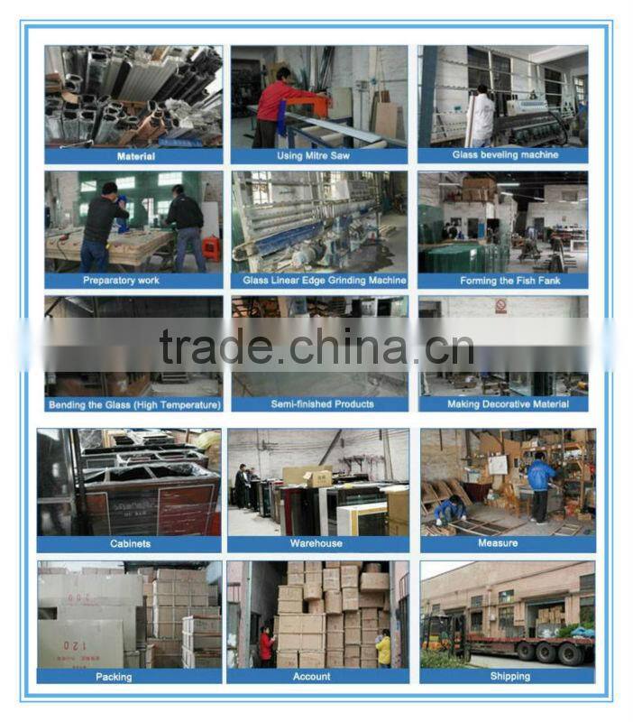 2014 New superior quality and large viewing aquarium fish aquarium tank