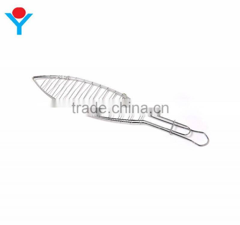 roast fish iron steel grill grids for outdoor cooking
