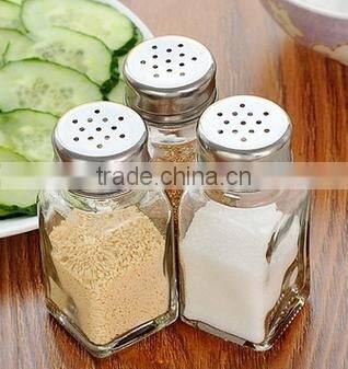 janpanese glass seasoning shaker spice bottle