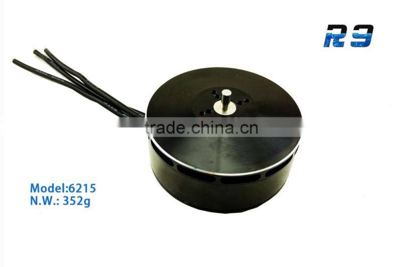 2016 NEW R9 6215 KV330 KV170 Brushless Motor Outrunner KV330 Electric Power Motor for Multi-rotor agricultural drone