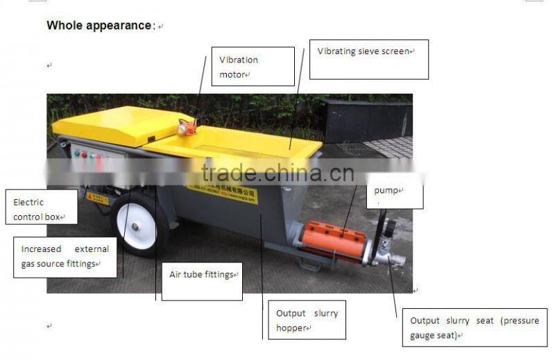 ISO9001:2008 Manufactuer fireproofing spray machine over 15years