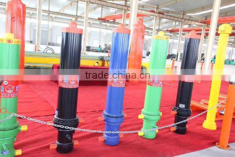 Hyva front end loader hydraulic cylinders for tipper trailer