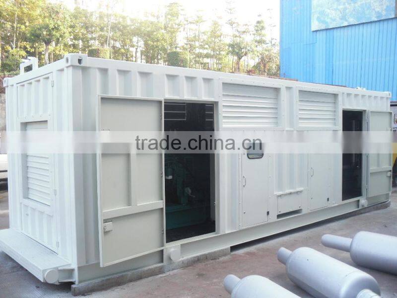 440Volt AC Military Realty Soundproof Container Diesel Generator for sale