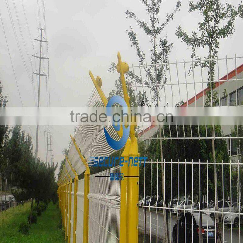 Latvia Hot Sale Cheap Galvanized and Powder Coated NYLOFOR fence