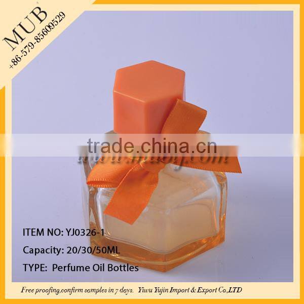 25ml in screw spray pump Perfume empty glass Bottle