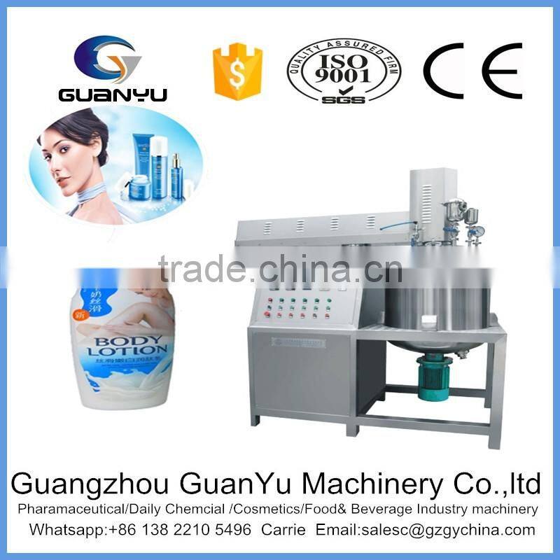 small capacity stainless steel cosmetics emusifying mixer for laboratory face cream making