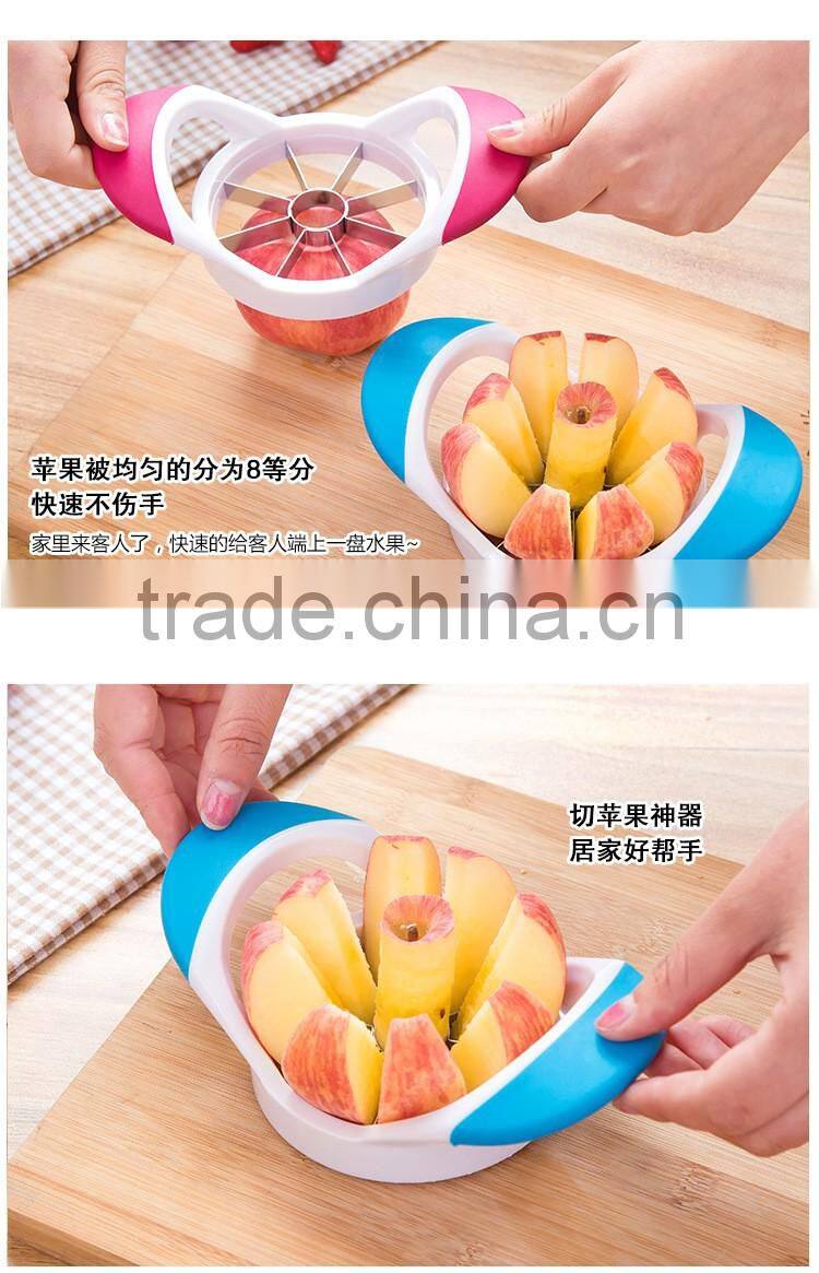 New style stainless steel apple corer slicer cutter