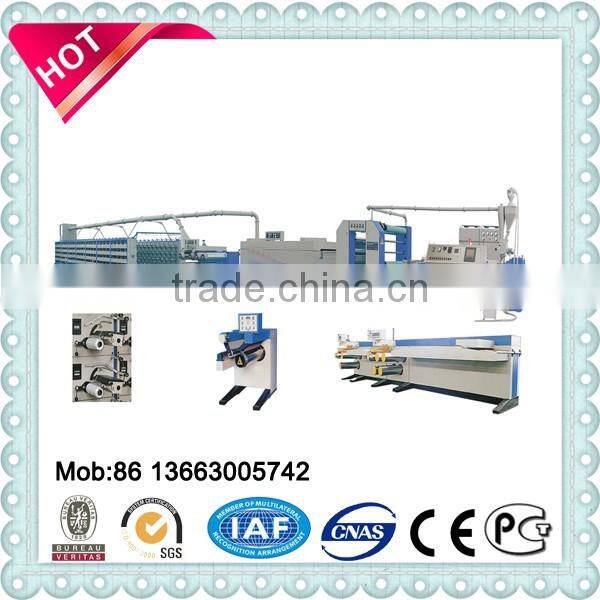 PP woven bag making machine-Flat Yarn Extruder Machine with winder machine