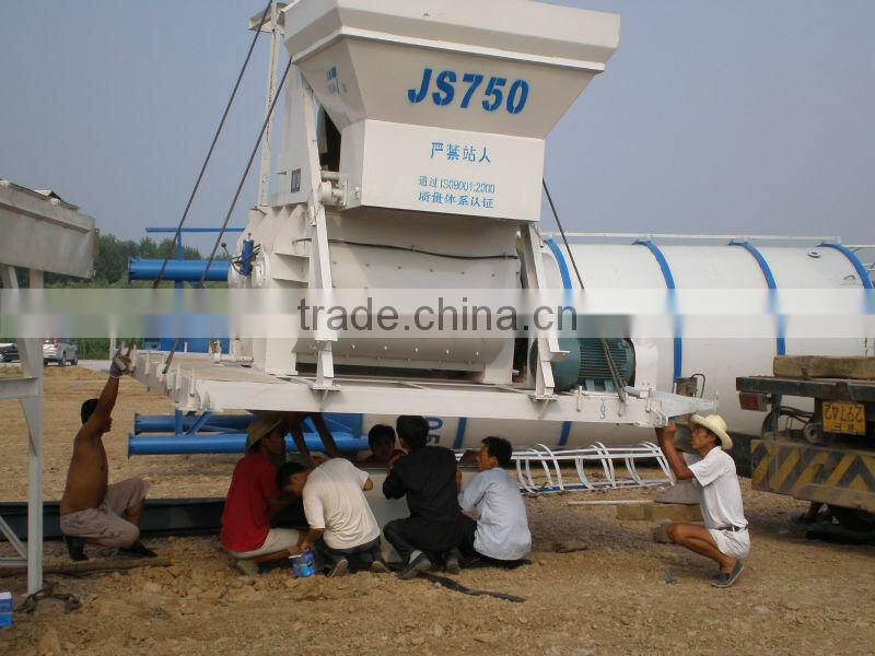 HZS35 Concrete batching plant