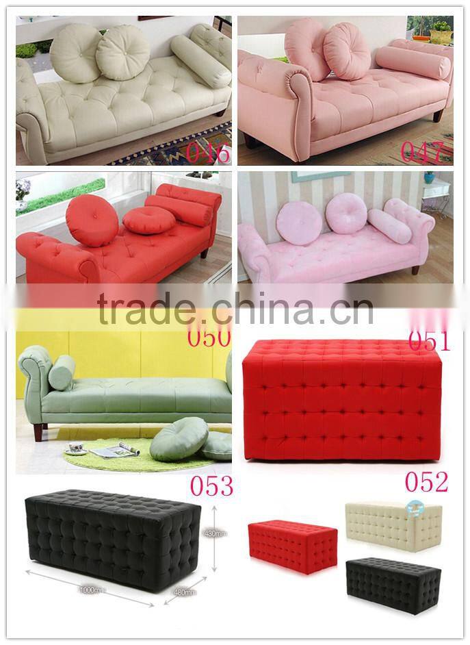Various color tufted back children sofa bed