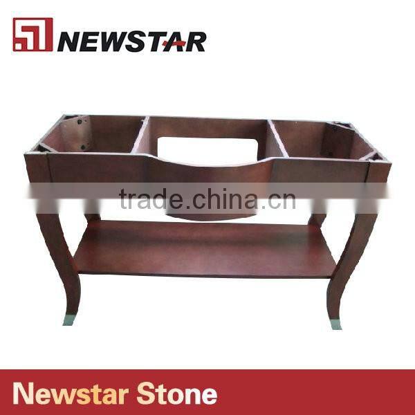 Simple design Hotel vanity Wooden Vanity Base