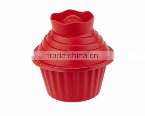 3D cupcake muffin cream cheese mold liner spiral top helix decoration direct