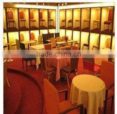 Rental cheap stackable padded church chair