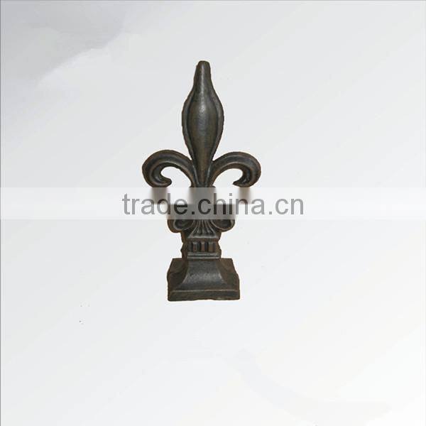 Outdoor cast iron gate or fence top / gate decoration