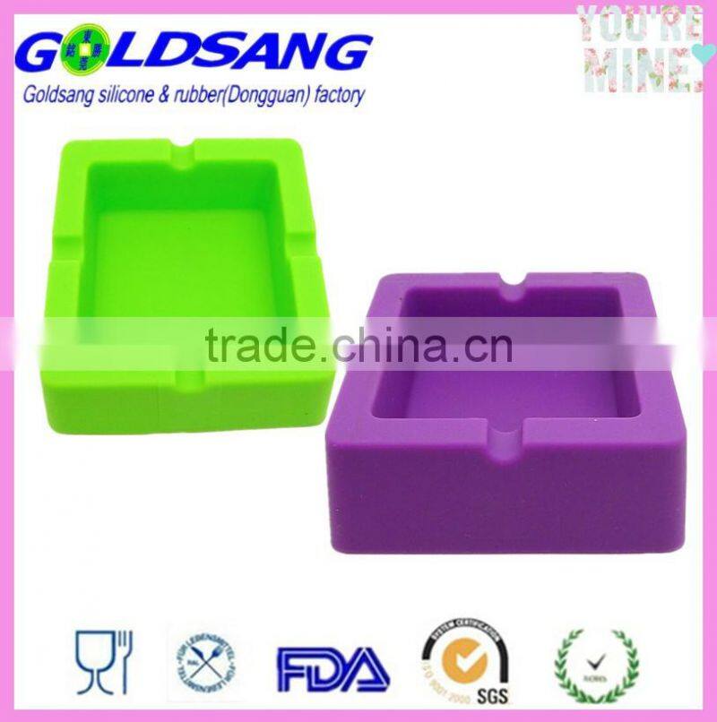 Most Popular customized logo Portable Silicone Ashtray