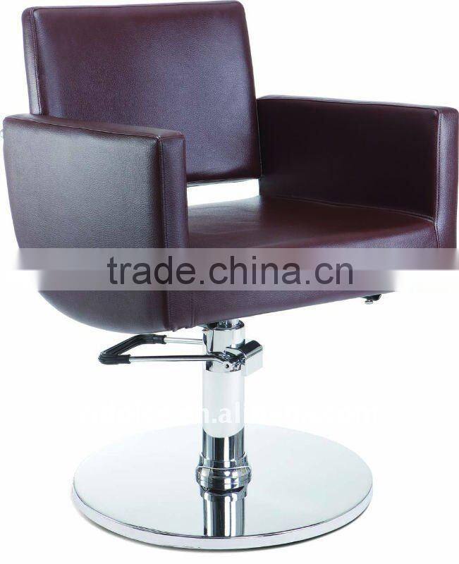 Round Base Modern Hydraulic barber chair hair cutting chairs with pedal wholesale barber supplies F-1931