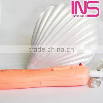 Shell shape clitoris stimulation massager for women