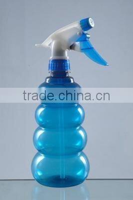 350ml plastic transparent color circle style water sprayer
