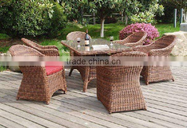 new leisure garden outdoor wicker dining set