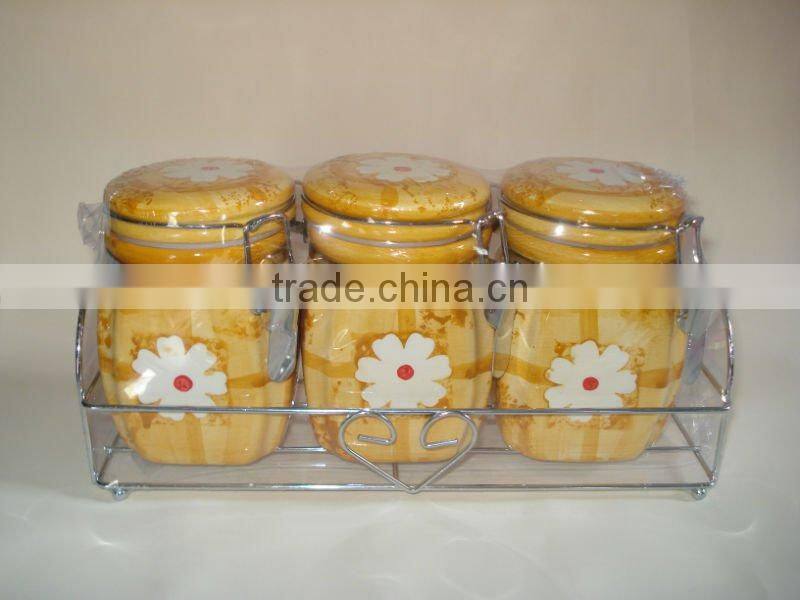 kitchen accessory ceramic canister
