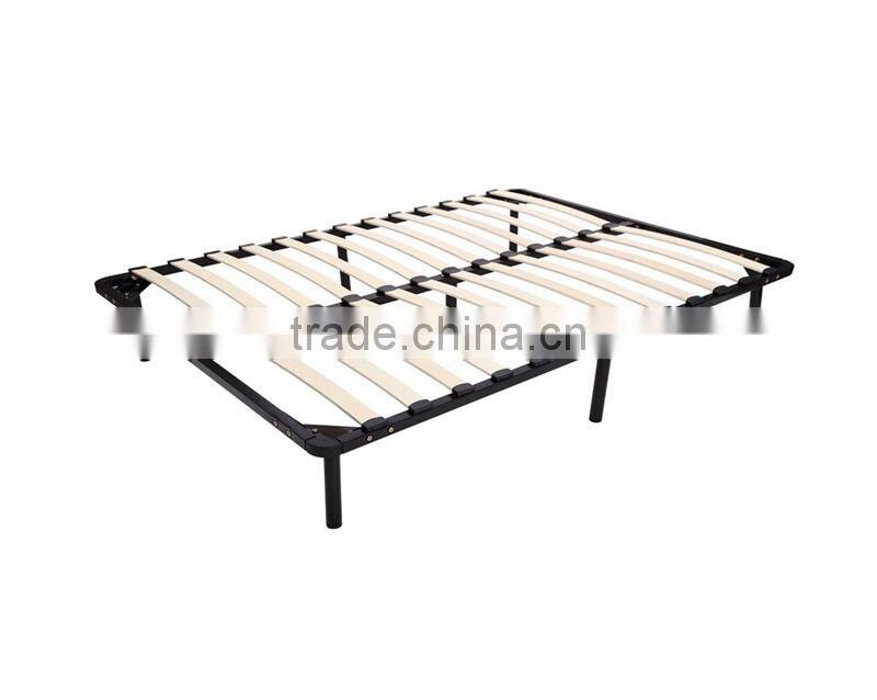 Hot sell Full size Wood Slat Bed Frame