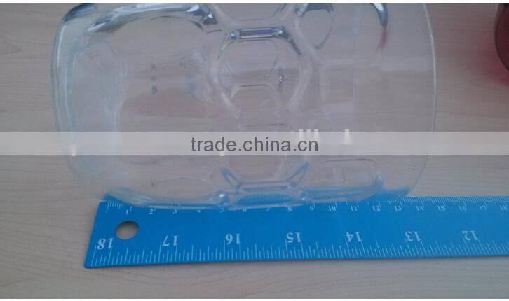 promotional advertising transparent plastic beer cup