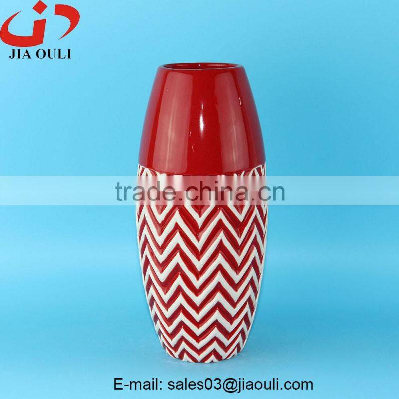 with handle white ceramic large floor planters vase, tall white vases