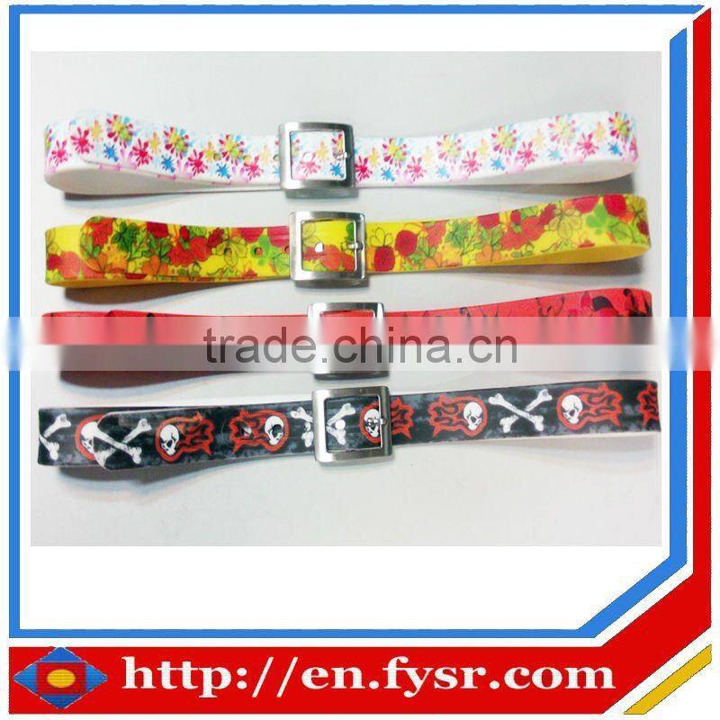 Screening printing silicone belt
