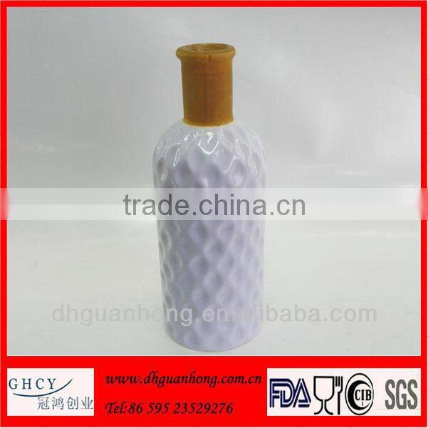 Classic Glazed Vintage Ceramic Italian Vases