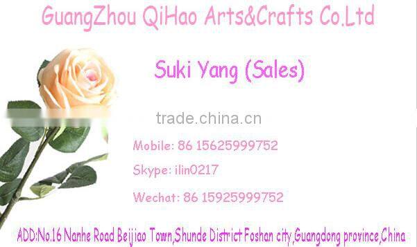 Wholesale real touch latex orchid artificial cymbidium orchids