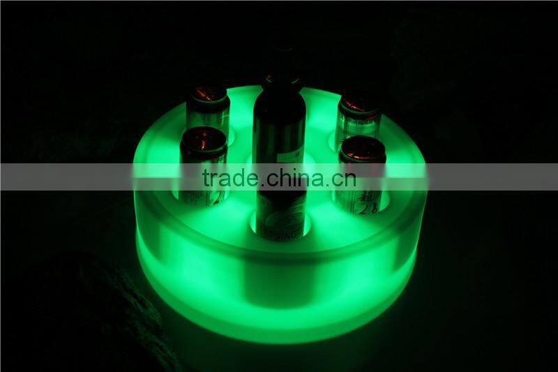 beautiful popular led serving tray, led wine rack, wine bottle rack