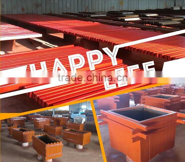 (HD-20002) China strong solid wood patio bench