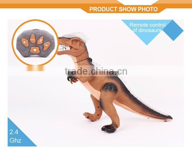 New Arrivals 2016! 2.4G rc robotic dinosaur king has dinosaur video, RAC213129