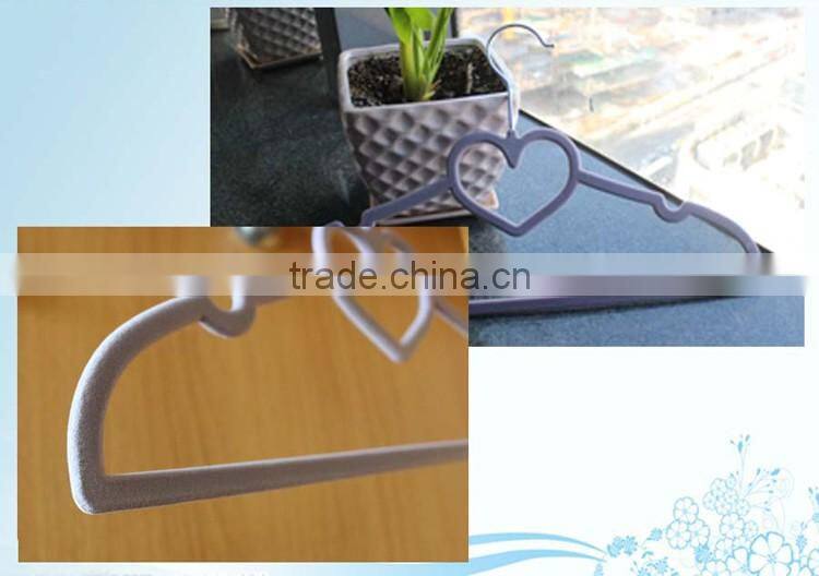 felt covered hangers velvet