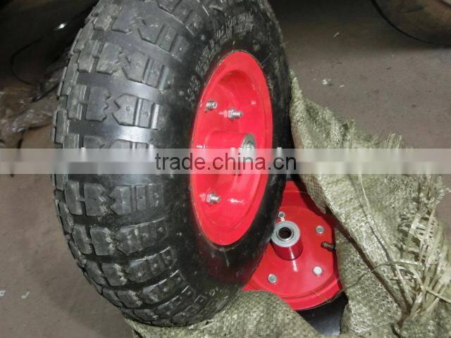 4.00-6 Pneumatic Rubber Wheel 13*4' AIR WHEEL 2PR